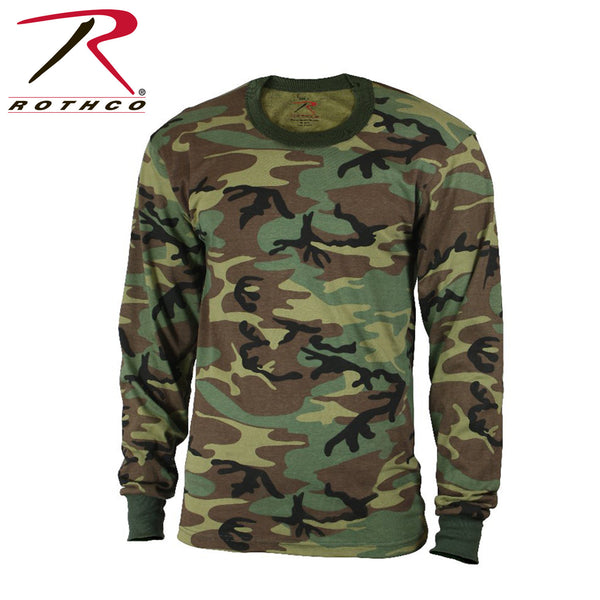 Camouflage Long Sleeve T-Shirt - Fox Outdoor