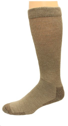 Carolina Mills 929 Ultimate Men S Non-Binding Crew Socks 1 Pair Taupe Men S 9-13