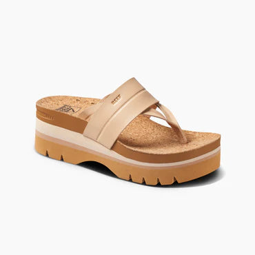 Reef Women's Cushion Lennox Higher Platform Sandal - Seashell