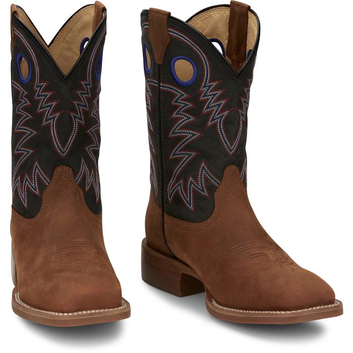 JUSTIN FN7121 Show Stopper WESTERN BOOTS - ROUND TOE