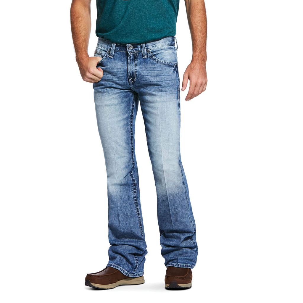 ARIAT 10031997 Ariat Men's M7 Slim Fit Straight Jean-Shasta