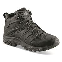 Merrell J003911 Men's Moab 3 Tactical Zip Waterproof Boot - Black