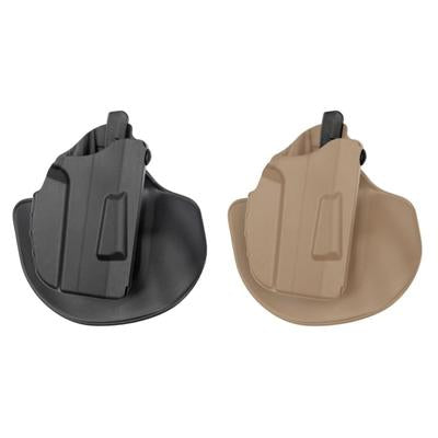 Safariland 7378 7TS ALS Concealment Paddle/Belt Loop Glock Holster Glock 22 Gen 5 Right Plain Black