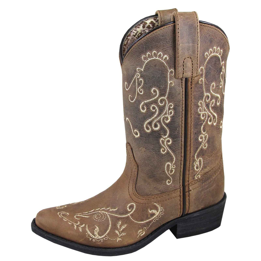 Smoky Mountain Kids Jolene Leather Western Boots 3754C