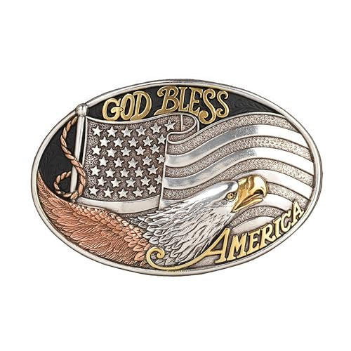 M&F Nocona 37912 Oval God Bless America