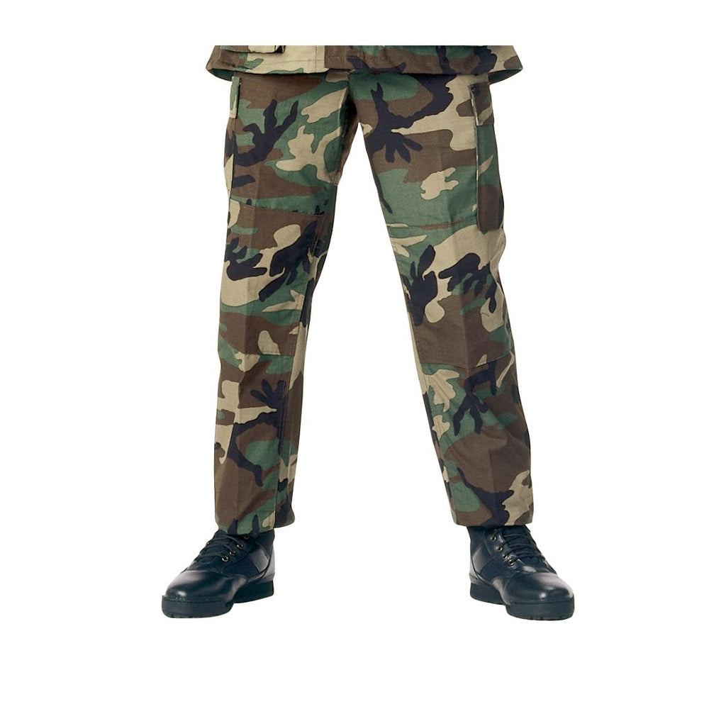 Rothco 7941 Color Camo Tactical BDU Pants - Woodland Camo