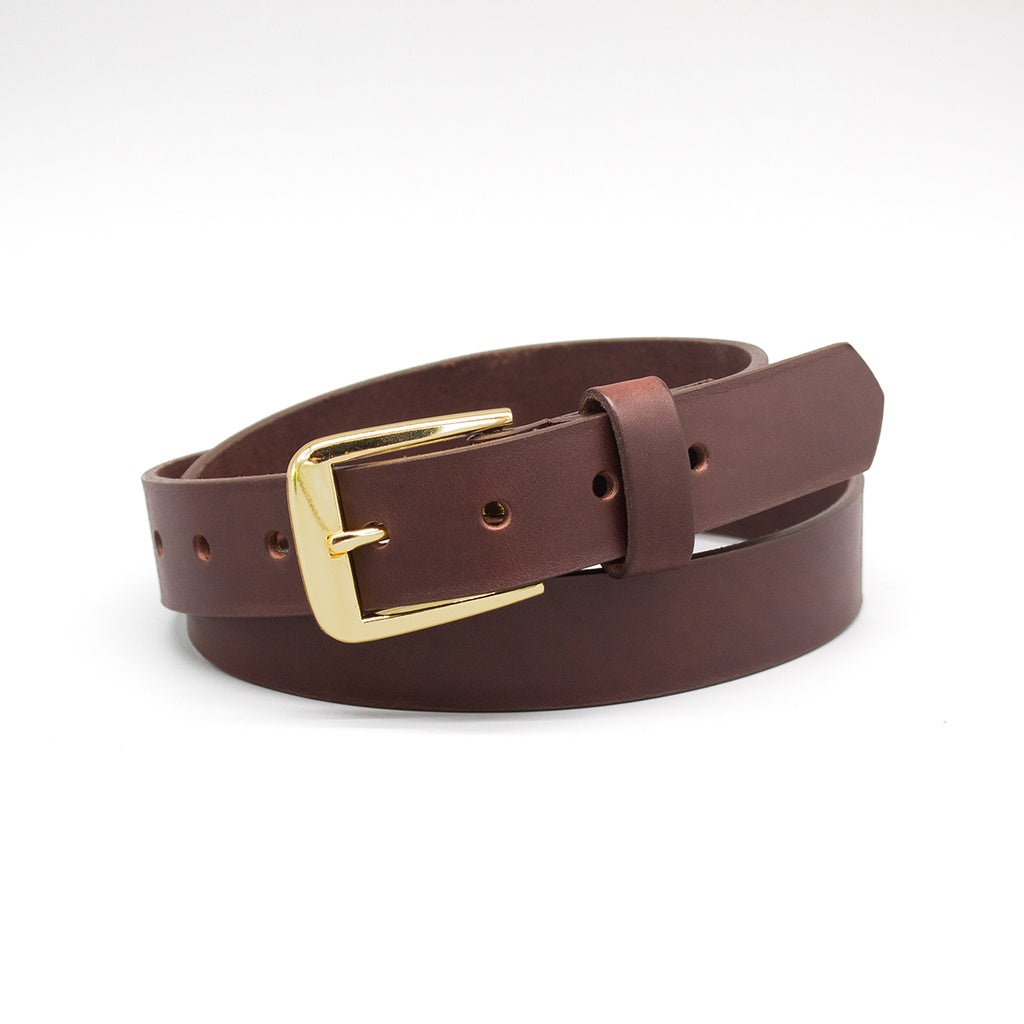 Boston Leather 17222/17223 – 1.25″ SMOOTH NO LINE CASUAL BELT WITH SEWN ON BUCKLE