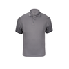 Elbeco K5131 Ufx Short Sleeve Tactical Polo, Black - Silver