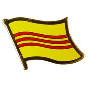 PINS- VIETNAM (FLAG) (1")