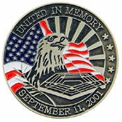 PINS- AMERICAN HEROES (1-1/8")