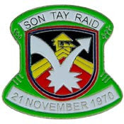 PINS- VIET, SON TAY RAIDER (1")