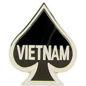 PINS- VIET, SPADE (1")