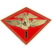 PINS- USMC, Marine Core 001ST MC WING (1-1/8")