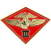 PINS- USMC, Marine Core 003RD MC WING (1-1/8")