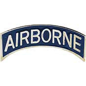 PINS- ARMY, A/B, TAB (GLD/BLU) (1-1/8")