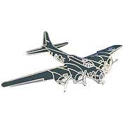 PINS- APL, B-17 FLYING FORTR (1-1/2")