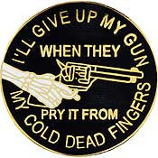 PINS- GUN, I'LL GIVE UP MY G (1")