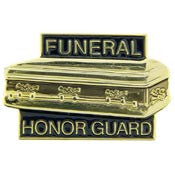 PINS- HONOR GUARD, FUNERAL (1")