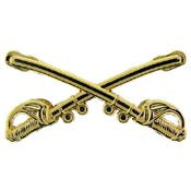 PINS- ARMY, CAVALRY SWORDS (1-1/8")