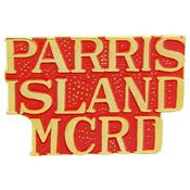 PINS- USMC, Marine Core SCR, PARRIS IL.MC (1")