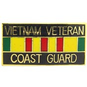 PINS- VIET, USCG, VET.RIBBON (1-1/8")