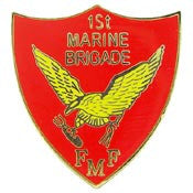 PINS- USMC, Marine Core 001ST FMF (1")