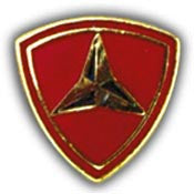 PINS- USMC, Marine Core 003RD DIV. (MINI) (5/8")