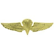 WING- USN/USMC, Marine Core PARA, BASIC (GLD-LRG) (2-3/4")