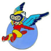 Pins: USAF - Air Force, WASP "WOMENS" (1")