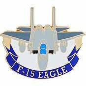 PINS: USAF - Air Force APL, F-015E EAGLE (1-1/2")