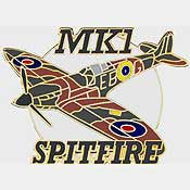 PINS- APL, MK1, SPITFIRE (GREAT BRITAIN) (1-1/2")