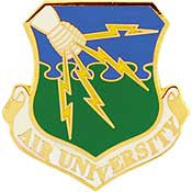 Pins: USAF - Air Force UNIVERSITY (1")