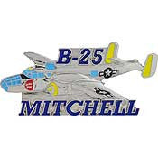 Pins: Airplane, B-25 MITCHELL (PWT) (2-3/8")