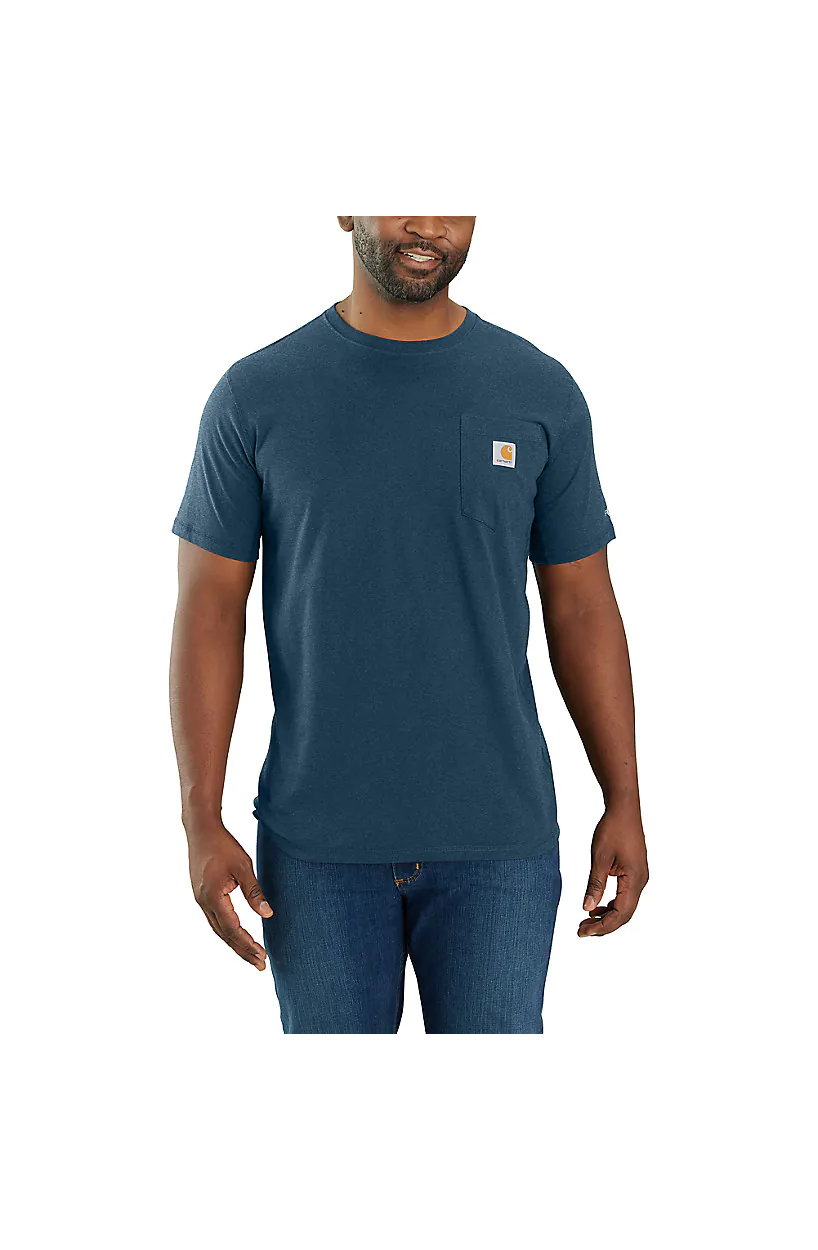 Carhartt Men's Force Relaxed Fit Midweight Short-Sleeve Pocket T